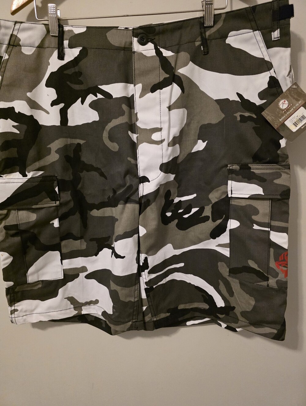 Rothco BDU Combat Cargo Shorts City Camo NWT XL